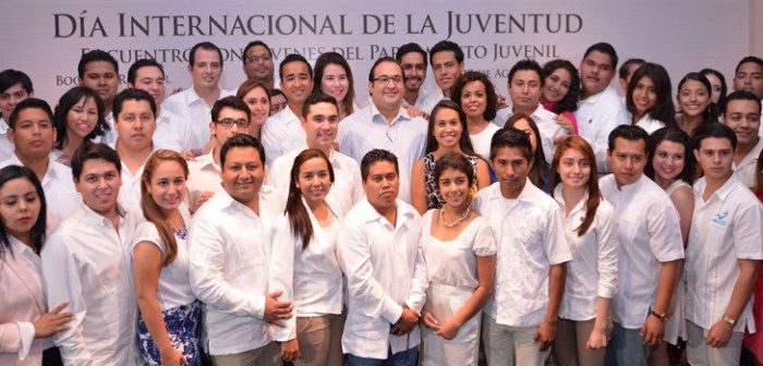 Los jóvenes, energía y ánimo que genera ideas, desarrollo y progreso: Javier Duarte