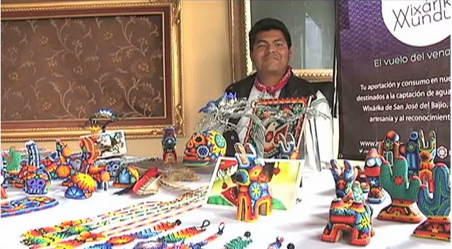 Lanzan campaña en Veracruz para apoyar a artesanos huicholes