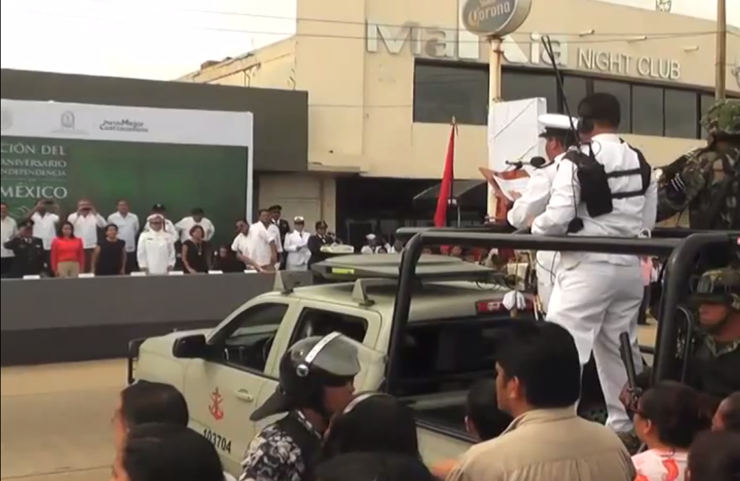 Desfile Conmemorativo al 204 Aniversario del inicio de la Independencia de México en Coatzacoalcos.