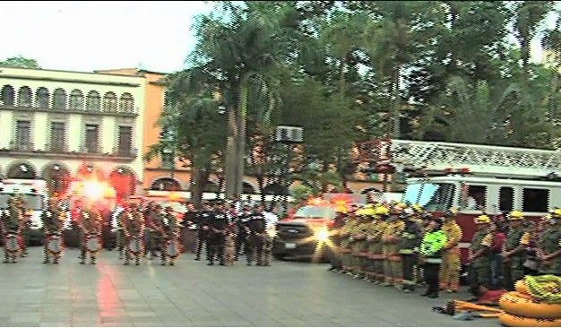 Recuerdan en Xalapa a las víctimas del terremoto del 85