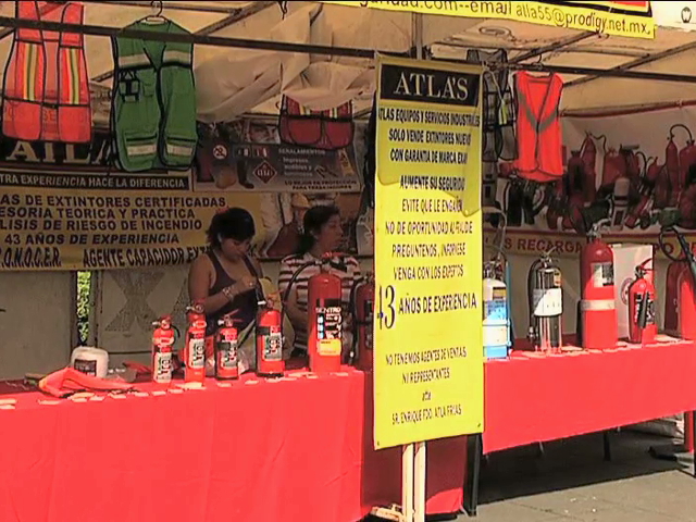 Instalan en Xalapa Feria de la Protección Civil