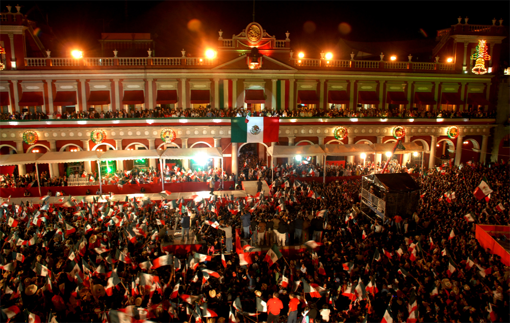 Todo listo en los 212 municipios para la ceremonia del grito de Independencia