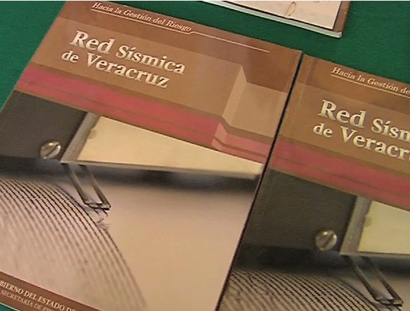 Presentan el libro de la Red Sísmica de Veracruz
