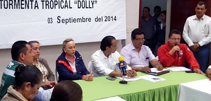 Sin reporte de daños mayores por tormenta Dolly en Veracruz: PC