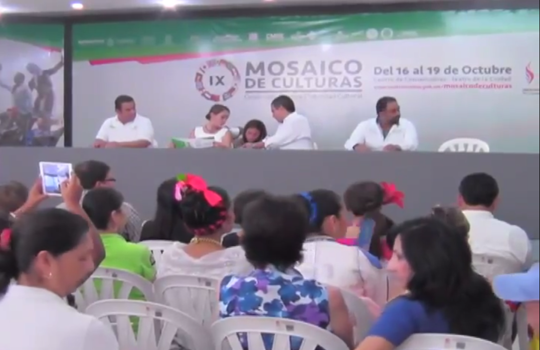 Del 16 al 19 de Octubre se realizara el Mosaico de Culturas 2014 en Coatzacoalcos.