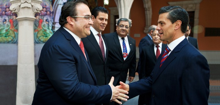 Asiste gobernador Javier Duarte a sesión de la Conago