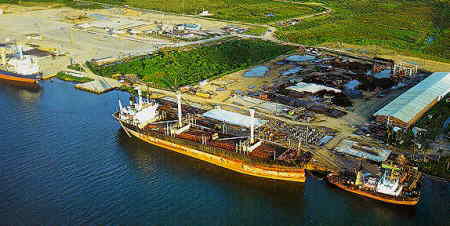 Avanza ampliación del puerto de Tuxpan