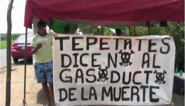 Continúa inconformidad en San Rafael por instalación de gasoductos