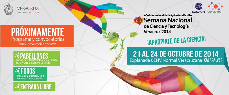 Invitan a la Semana Nacional de Ciencia y Tecnología Veracruz 2014