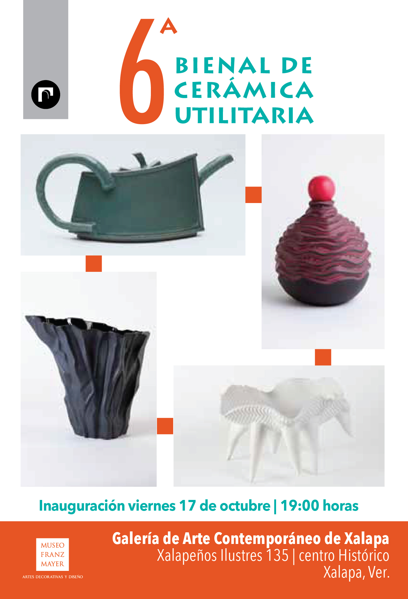 Realizan la Sexta Bienal de Cerámica Utilitaria en Xalapa