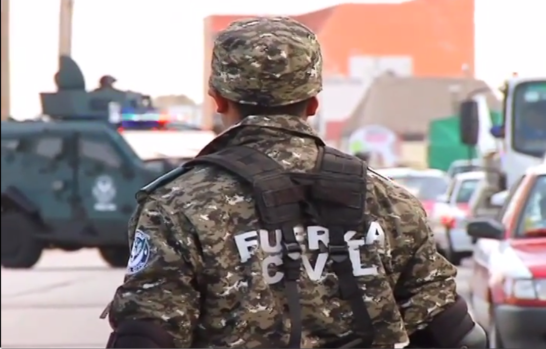 Llegan a Coatzacoalcos los Primeros Elementos de la Fuerza Civil.