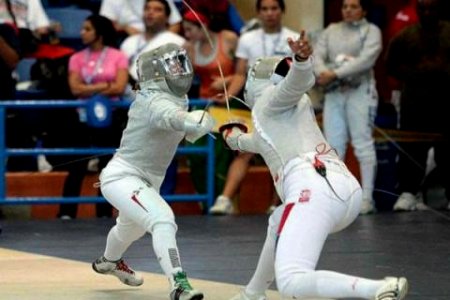 Esgrima, fuerza y elegancia  sobre la pista