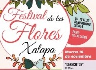 Se extiende dos días el Festival de la Flor en Xalapa