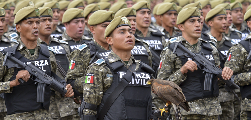 Despiden con honores a elemento de Fuerza Civil