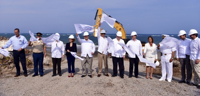 Encabeza gobernador Javier Duarte inicio de Ampliación del Puerto de Veracruz