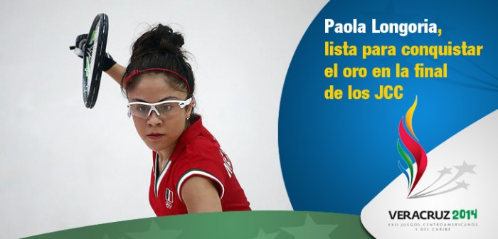 Paola Longoria, lista para conquistar el oro en la final de los Juegos Centroamericanos