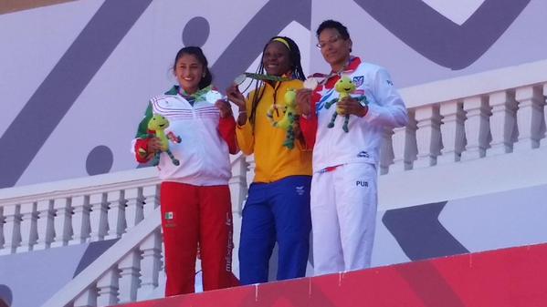 Abigail Gómez se lleva plata en sus primeros Centroamericanos