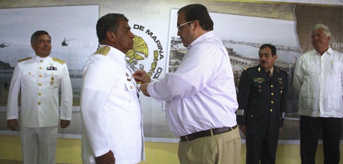 Armada de México, garante de la seguridad de la Nación: Javier Duarte
