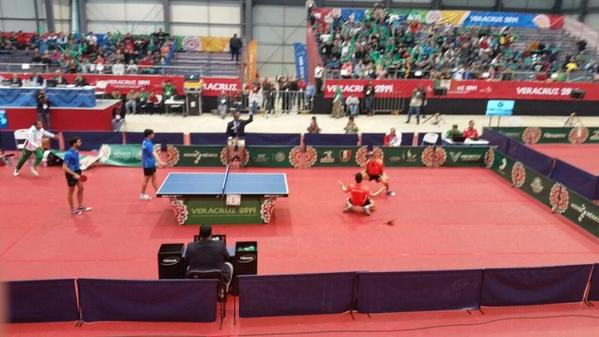 Se impone México en semifinales de tenis de mesa
