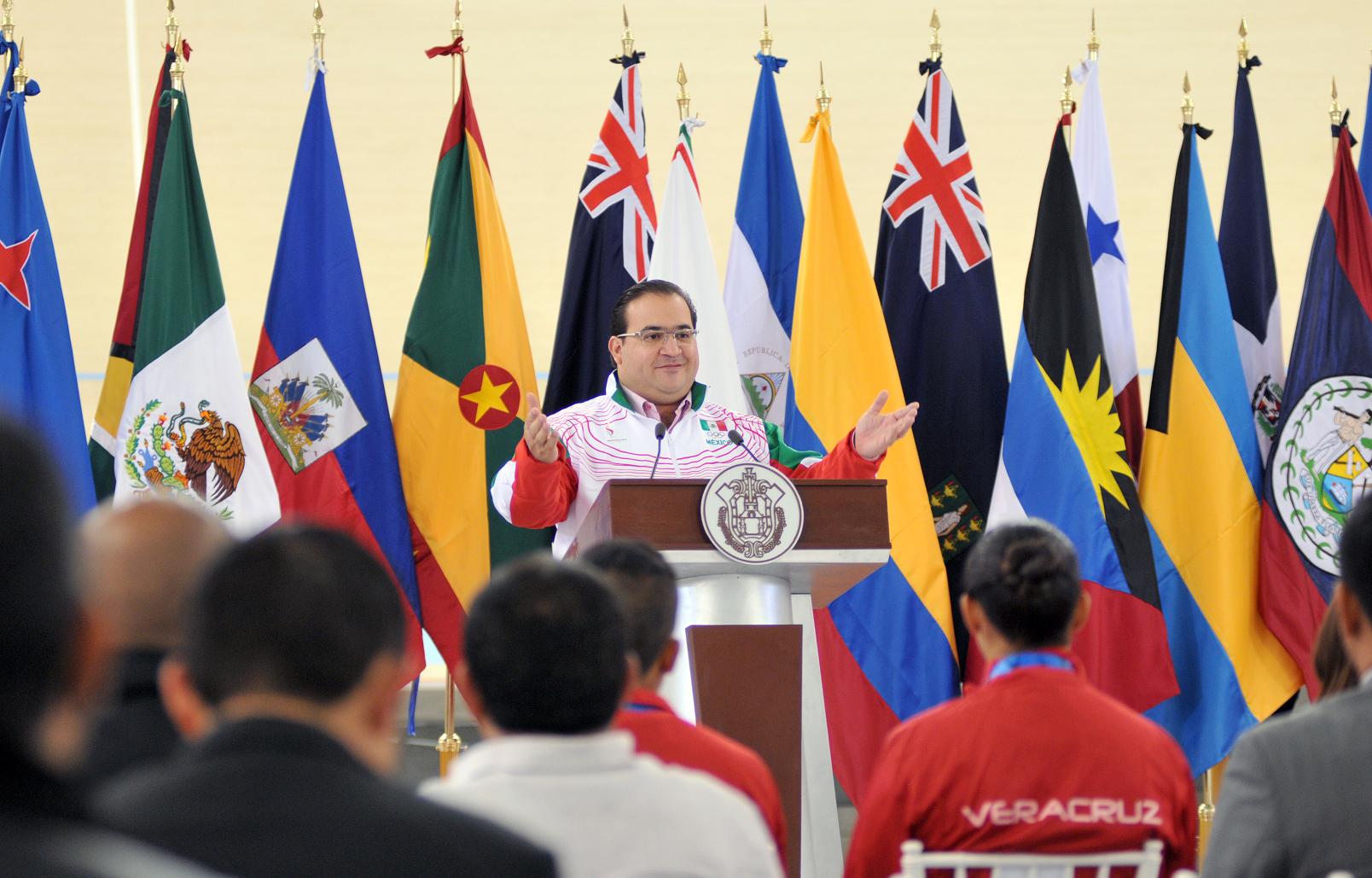 Reconoce el gobernador Javier Duarte a RTV por la transmisión de JCC Veracruz 2014