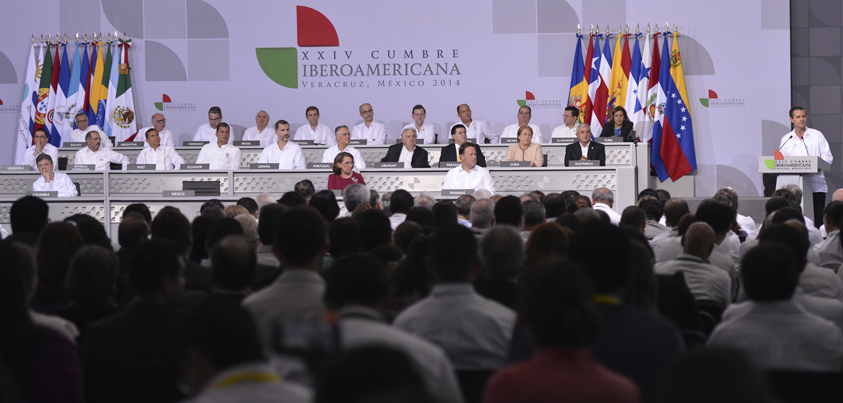 Clausuran trabajos de la Cumbre Iberoamericana de Jefes de Estado y de Gobierno