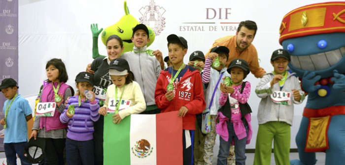 Participan niñas y niños de Conecalli en primer Mini Olimpiada Centroamericana y del Caribe