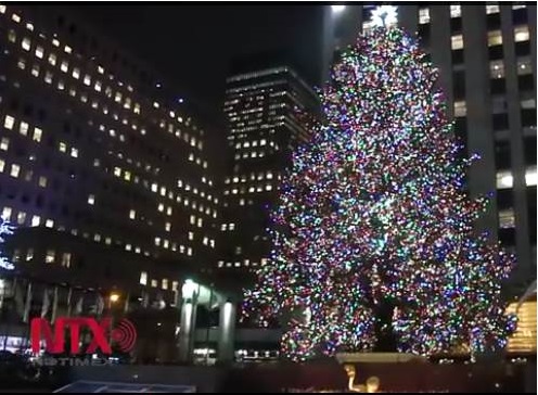 Árbol de Navidad de Centro Rockefeller en NY atrae a miles de personas