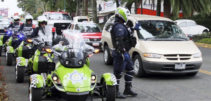 Inician labores 280 policías viales de Veracruz