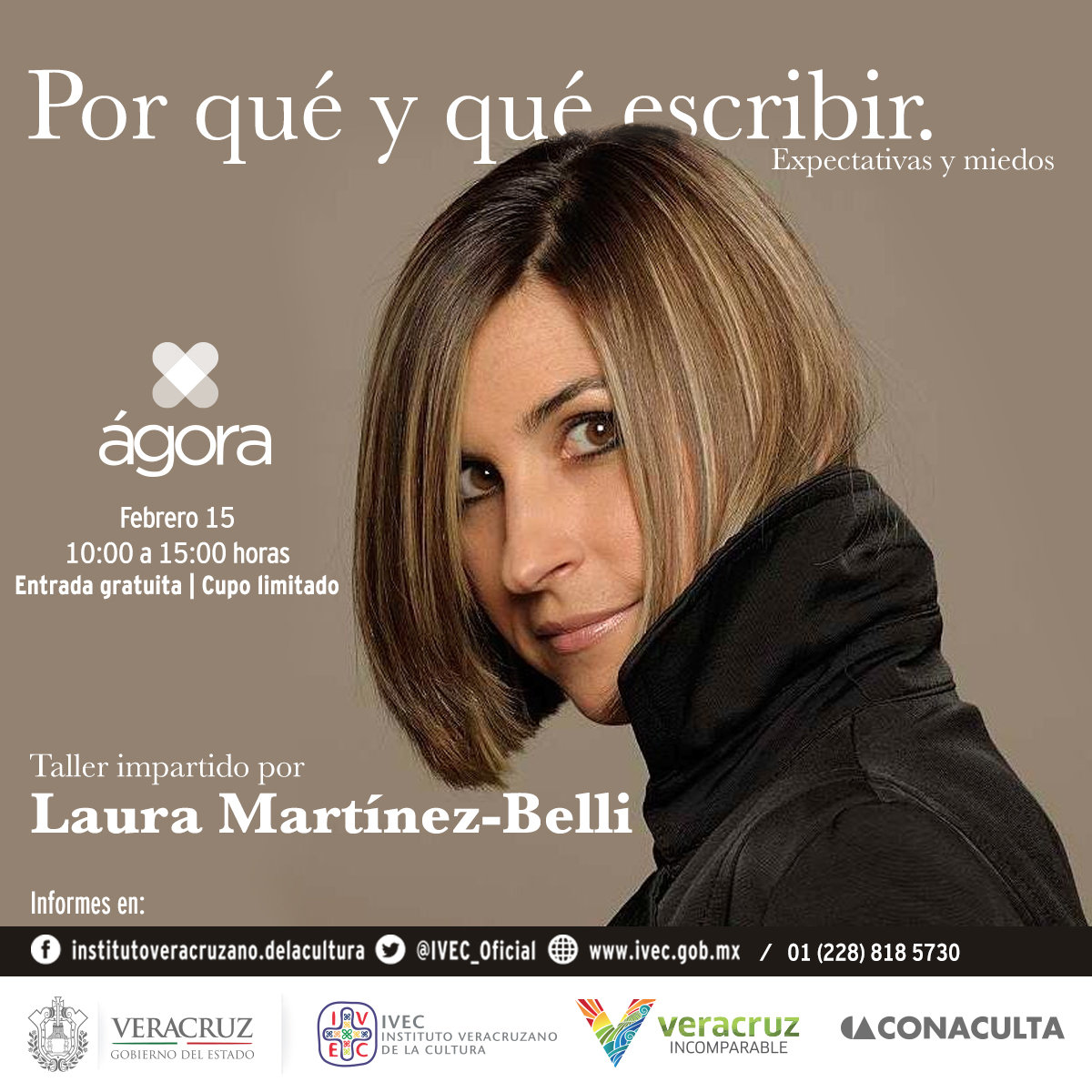 Vuelve la escritora Laura Martínez-Belli a recintos del IVEC