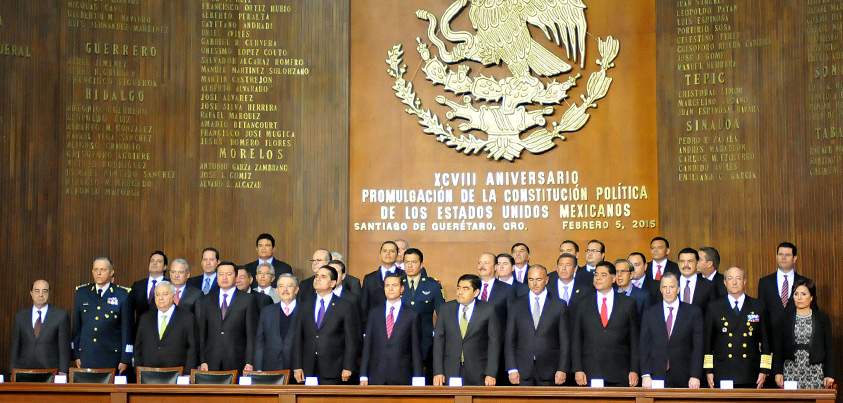 Asiste Gobernador a Conmemoración del 98 Aniversario de la Constitución de 1917