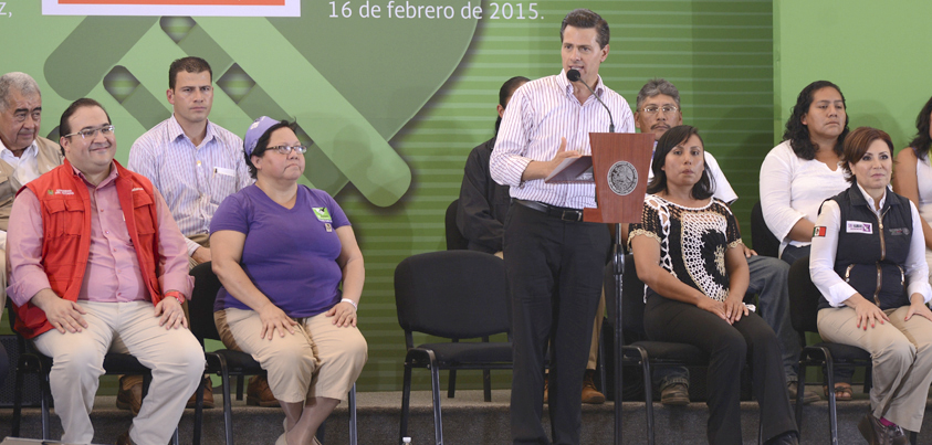 El Gobierno de la República apoya y respalda a Veracruz: EPN