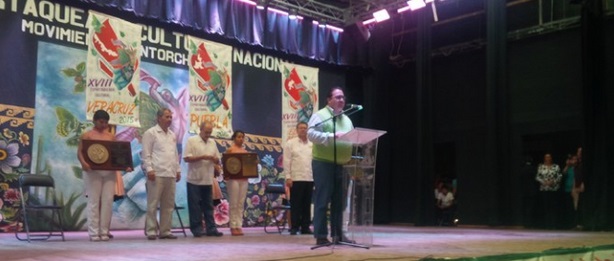 Clausura gobernador Javier Duarte Espartaqueada Cultural 2015