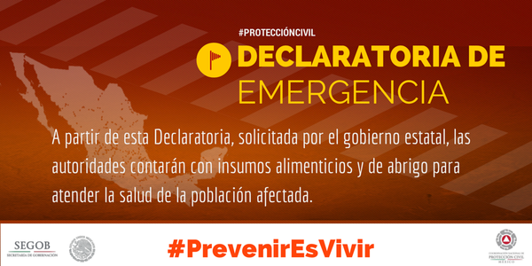 Declara Segob Emergencia para Perote