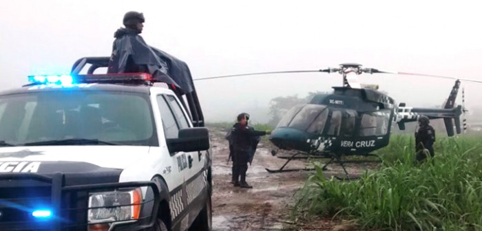 Aterriza de emergencia helicóptero de Fuerza Civil