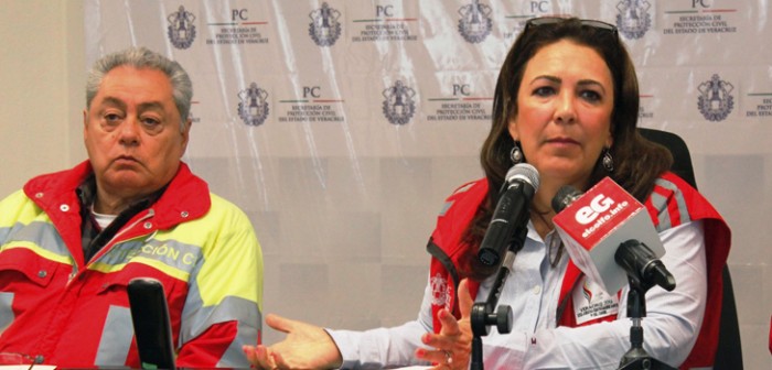 Saldo blanco en Veracruz por el paso del Frente Frío 41: PC