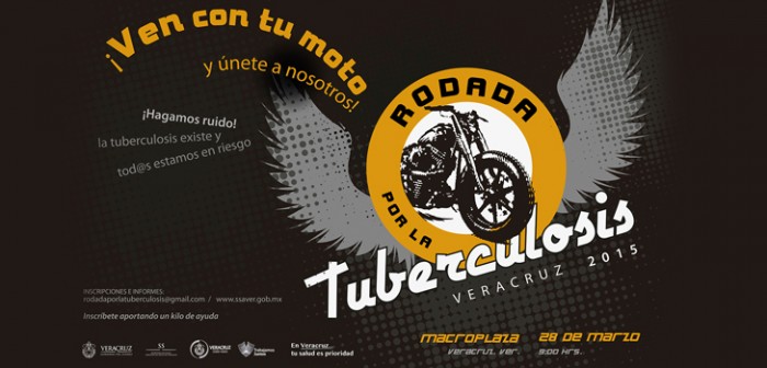 Realizan rodada contra la tuberculosis en Veracruz