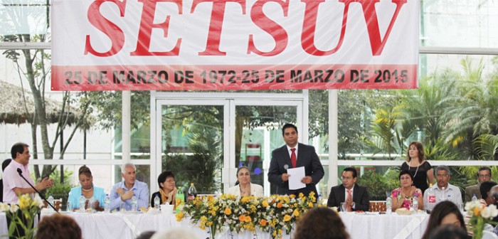 Consolida Veracruz su desarrollo gracias a la fortaleza de los trabajadores y sus sindicatos