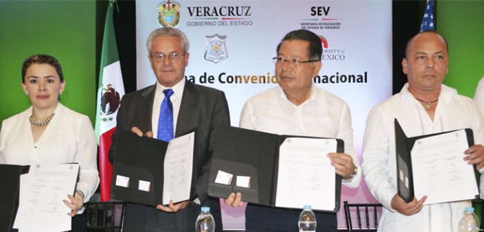 Firma SEV convenio académico con The University New México