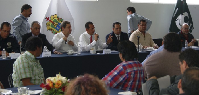 Acuerdan SSP y Asociación de Transportistas de Veracruz, mejoras al transporte público