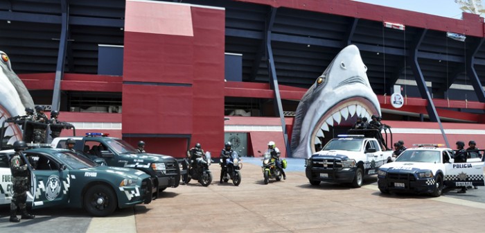 Más de mil elementos resguardarán partido de los Tiburones