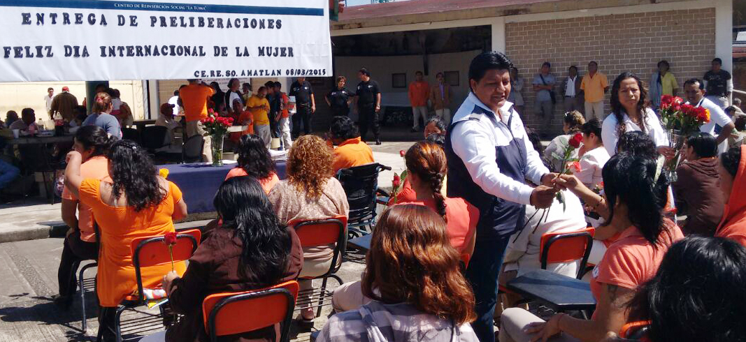 Semana de la Mujer en ceresos de Veracruz