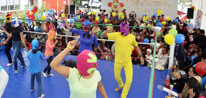 Festejan Día del Niño pacientes del Cecan
