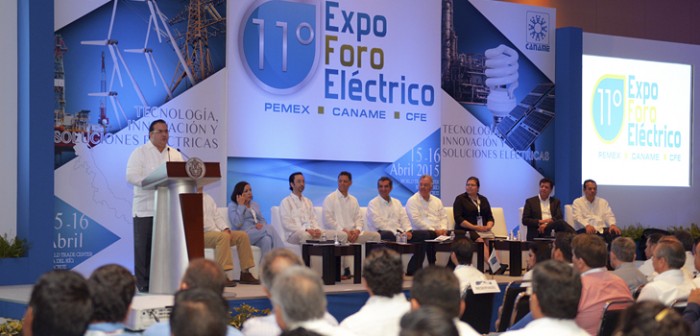 Inicia 11° Expo Foro Eléctrico Pemex-Caname-CFE 2015 en Veracruz