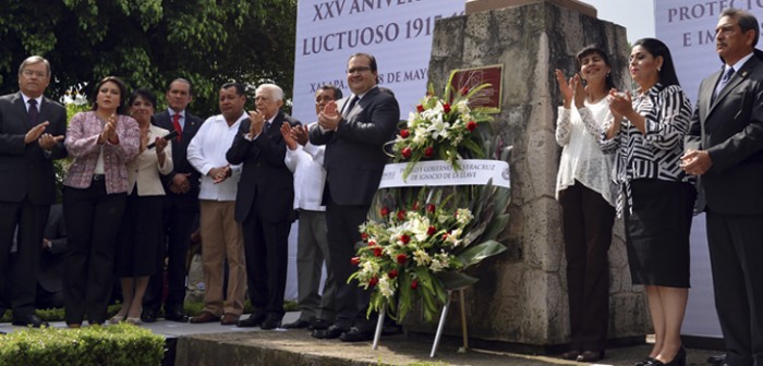 Conmemoran 25º Aniversario Luctuoso del exgobernador Rafael Hernández Ochoa
