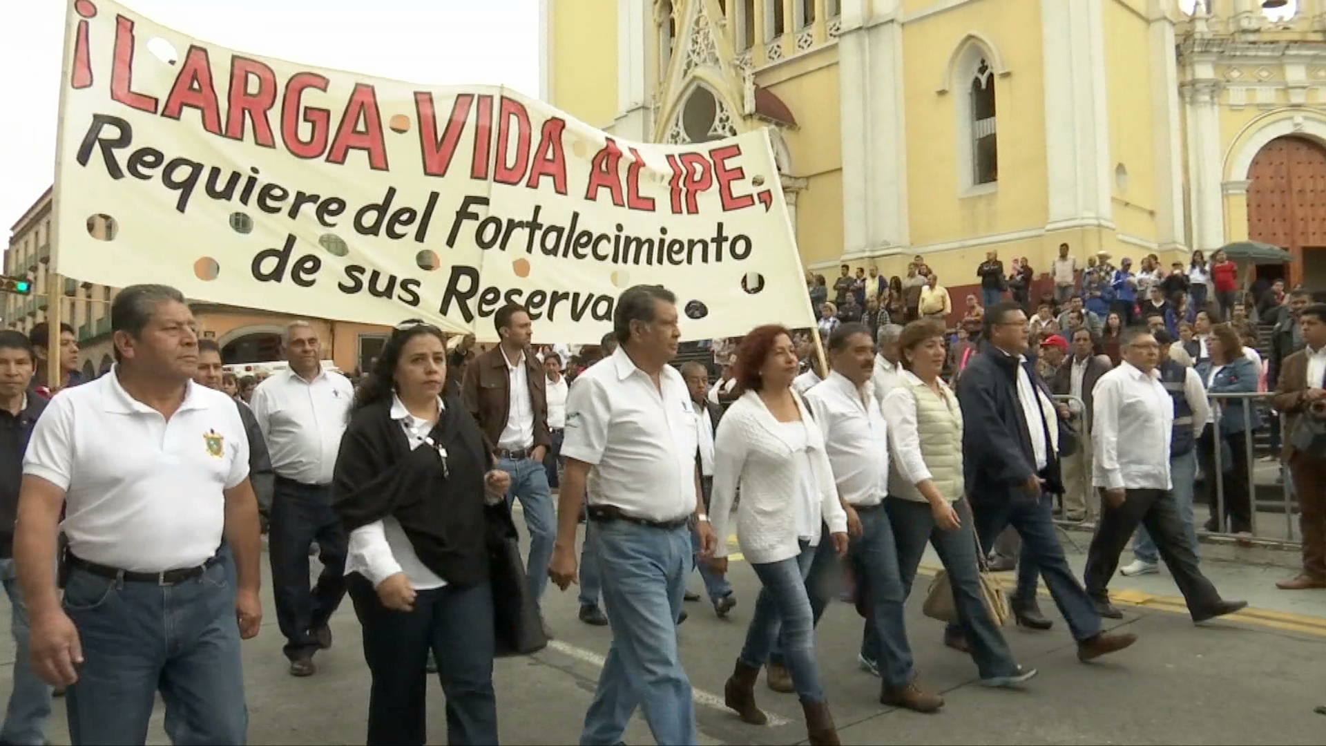 En calma total, desfile del 01 de Mayo