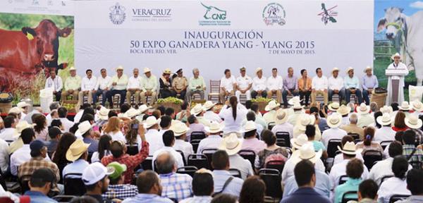 Ganaderos veracruzanos, orgullo de México por su disciplina y logros: Javier Duarte