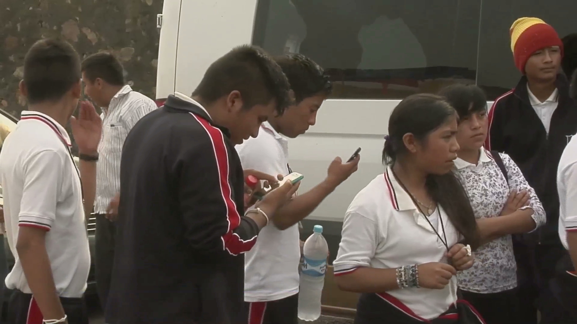 Niños triquis visitan Veracruz