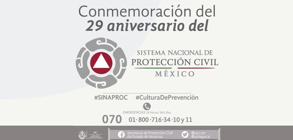 Veracruz cuenta con una arraigada  cultura de prevención de riesgos: PC