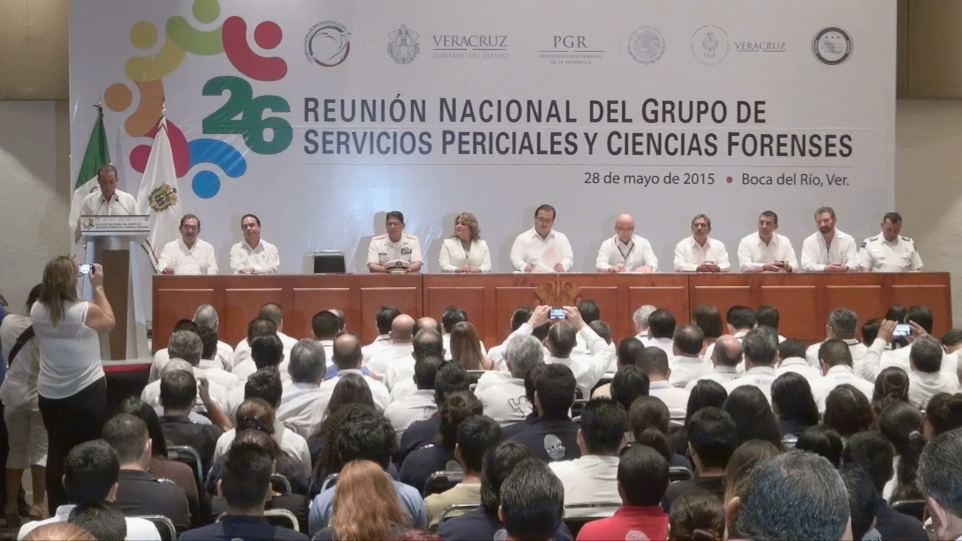 Inicia la XXVI Reunión Nacional del Grupo de Servicios Periciales y Ciencias Forenses