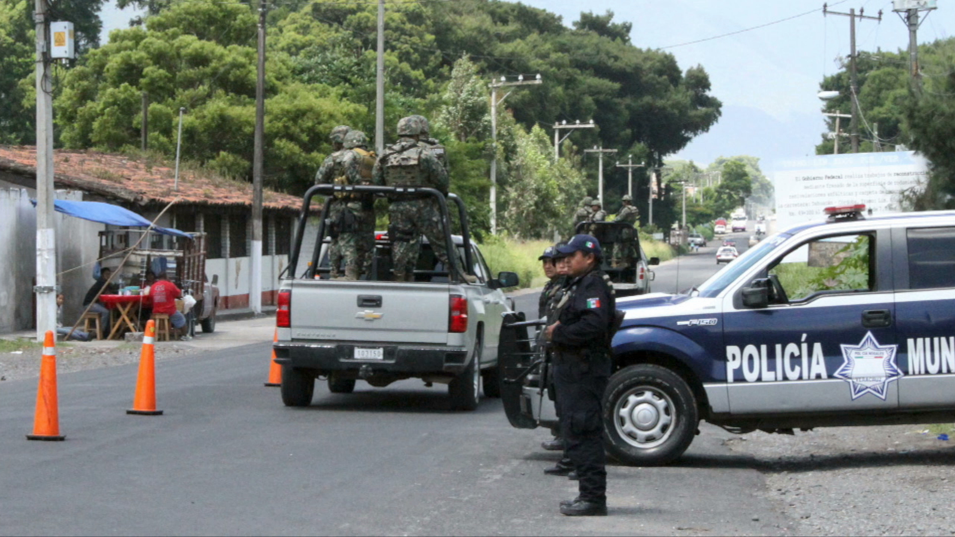 Marina y Sedena devuelven la calma en Acultzingo
